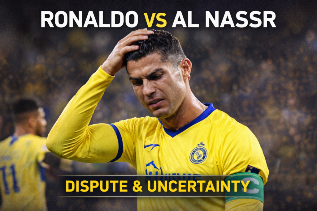 Cristiano Ronaldo’s Situation at Al Nassr: Inside the Tension, the Causes, and What Comes Next