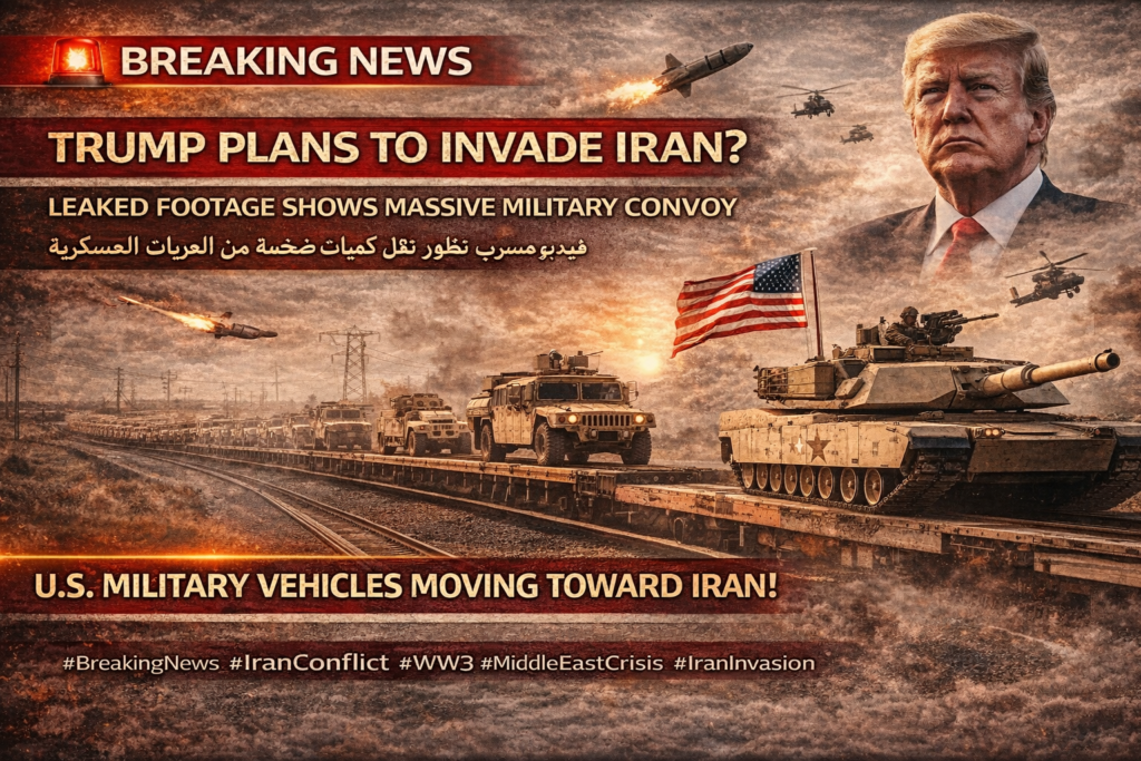 🚨 BREAKING: Reports Claim U.S. Preparing Ground Forces Amid Rising Iran Tensions