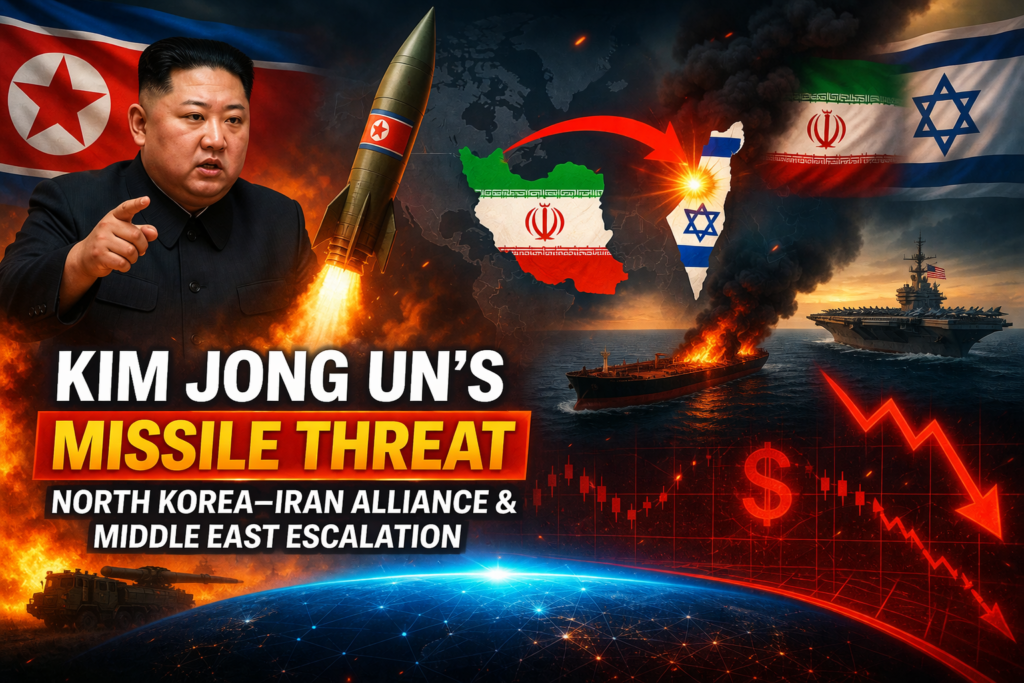 North Korea–Iran Alliance and Middle East Escalation: Could Kim Jong Un’s Missile Threat Reshape Global Security?